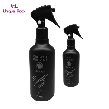 Fashionable  Black Plastic Empty Cosmetic 200ml Sprayer  Trigger pump Bottle